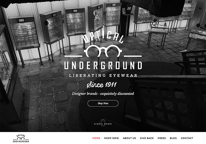 OPTICAL UNDERGROUND Home